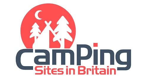 camping sites in Britain logo